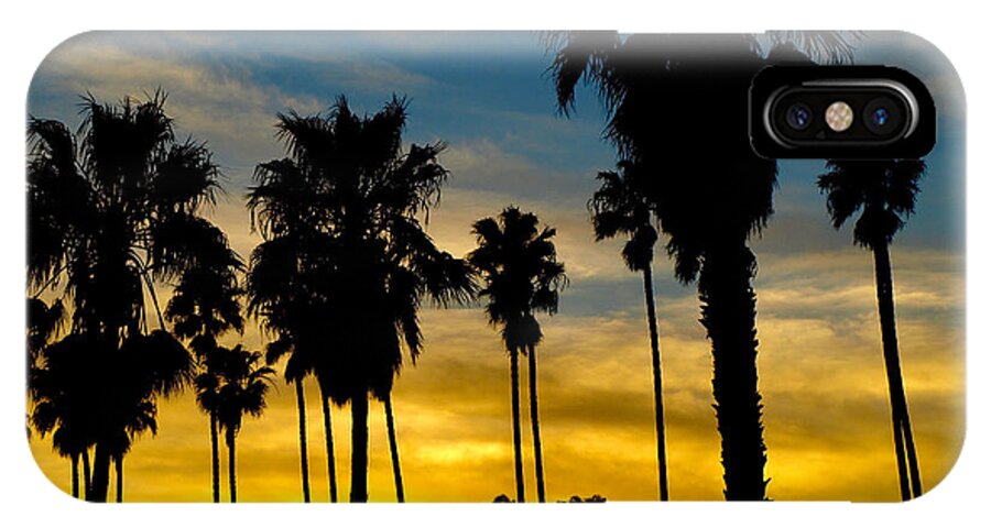 Santa Barbara iPhone X Case featuring the photograph Santa Barbara Sunset by Gia Marie Houck