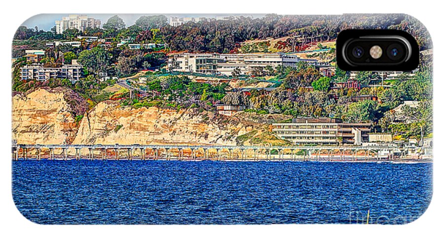 Scripps iPhone X Case featuring the photograph Scripps Institute of Oceanography by Jim Carrell