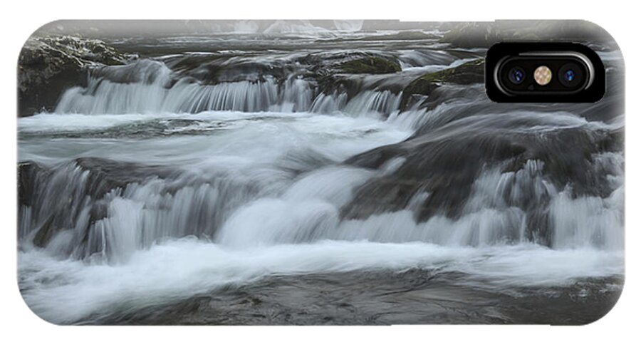 Water iPhone X Case featuring the photograph Smoky Mountain Stream by Doug McPherson