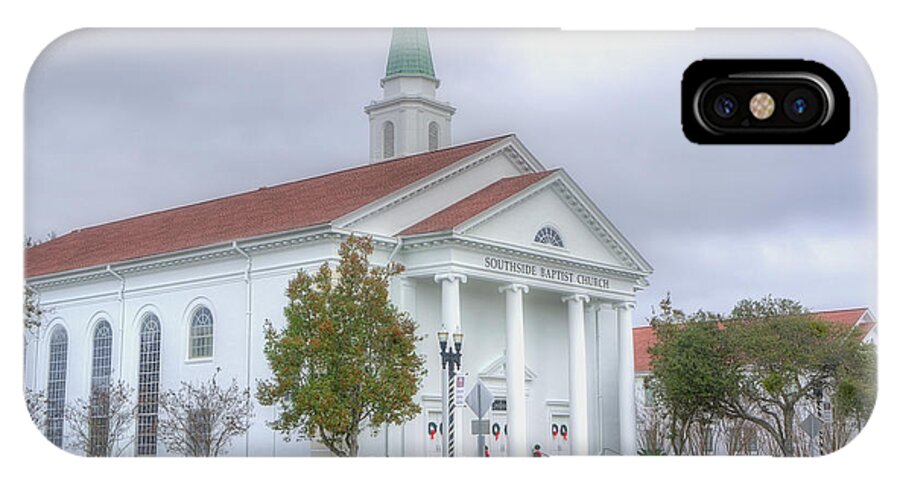 Jacksonville iPhone X Case featuring the photograph Southside Baptist Church by Ules Barnwell