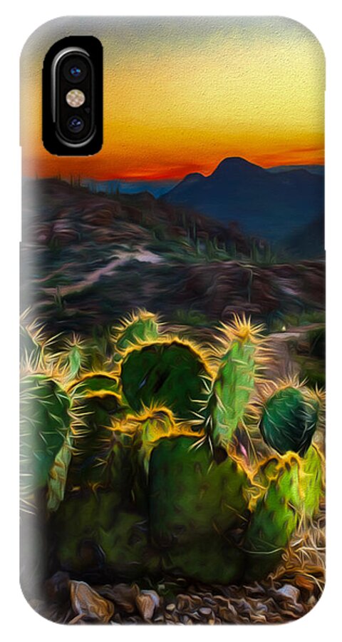 Landscape iPhone X Case featuring the photograph Southwestern Dream by Chris Bordeleau