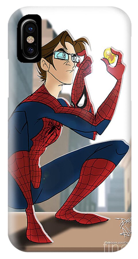 Spiderman iPhone X Case by Dave Alvarez - Pixels