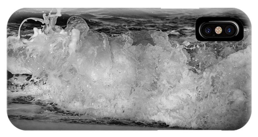 Beach Cottage Life iPhone X Case featuring the photograph Splash by Mary Hahn Ward