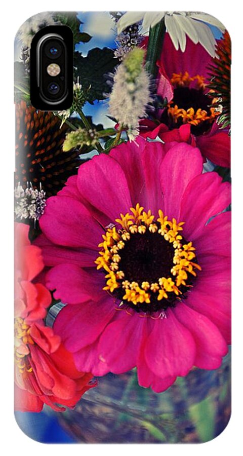 Flowers iPhone X Case featuring the photograph Spring Bouquet by Jeanne May