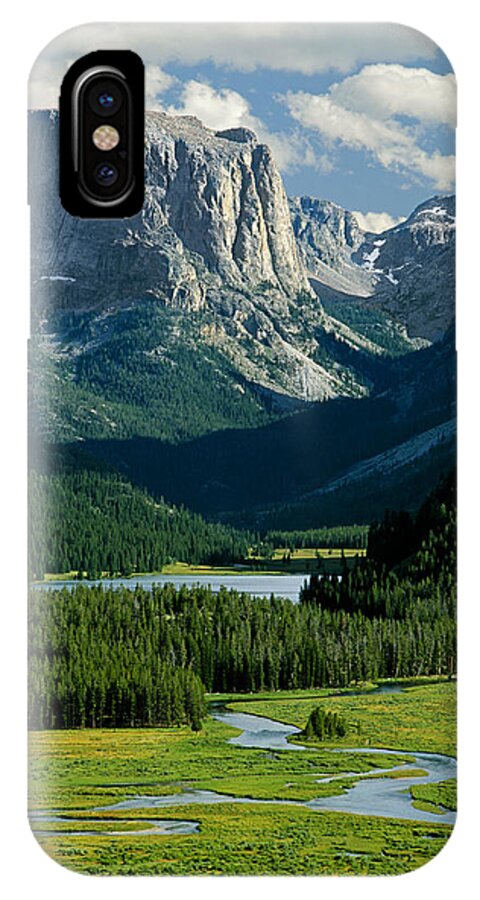 Squaretop Mountain iPhone X Case featuring the photograph Squaretop Mountain 3 by Ed Cooper Photography