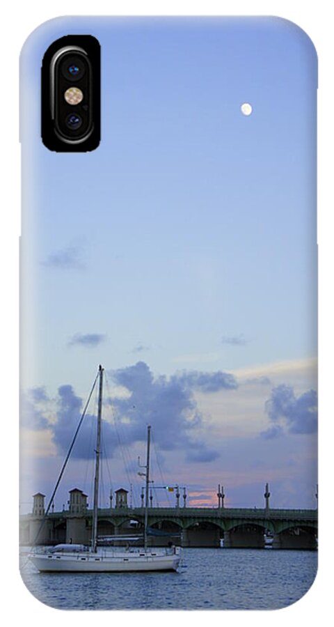 St. Augustine iPhone X Case featuring the photograph St. Augustine Sunset by Laurie Perry