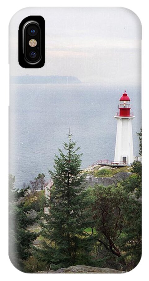 Lighthouse iPhone X Case featuring the photograph Standing Guard by Vivian Martin