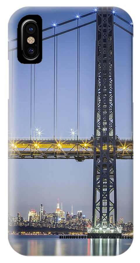 City iPhone X Case featuring the photograph Standing strong by Eduard Moldoveanu
