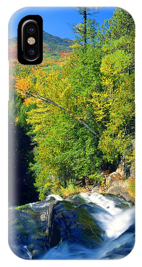 Landscape iPhone X Case featuring the photograph Styles Brook Falls by Frank Houck