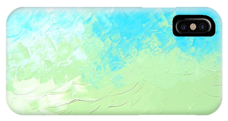 Summer iPhone X Case featuring the painting Summer Afternoon by Linda Bailey