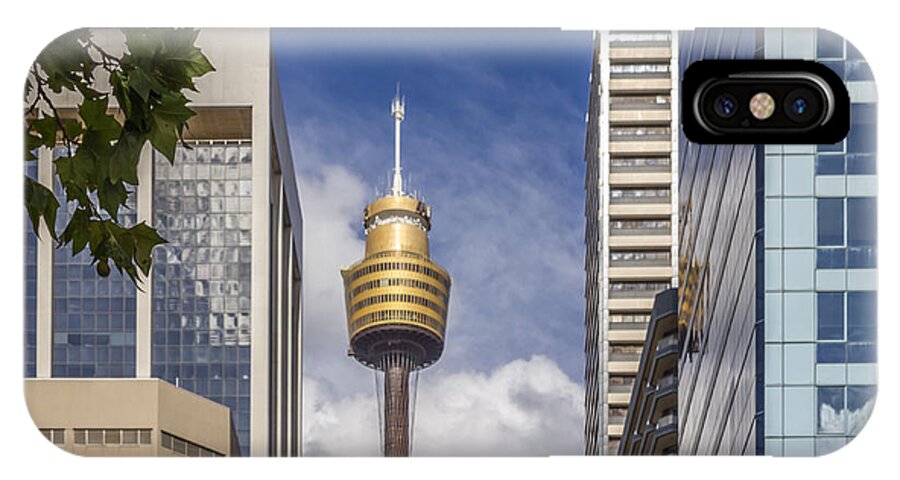 Tower iPhone X Case featuring the photograph Sydney Tower by Jola Martysz