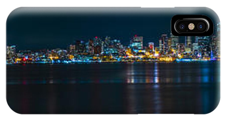 Seattle iPhone X Case featuring the photograph The Blue Monster by James Heckt