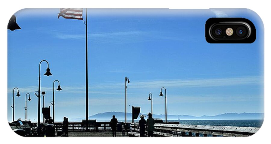 Ventura Pier iPhone X Case featuring the photograph The Pier by Michael Gordon