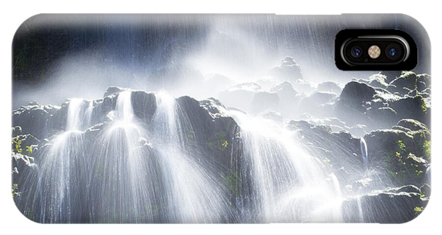 Waterfall iPhone X Case featuring the photograph Thousand Springs by Idaho Scenic Images Linda Lantzy