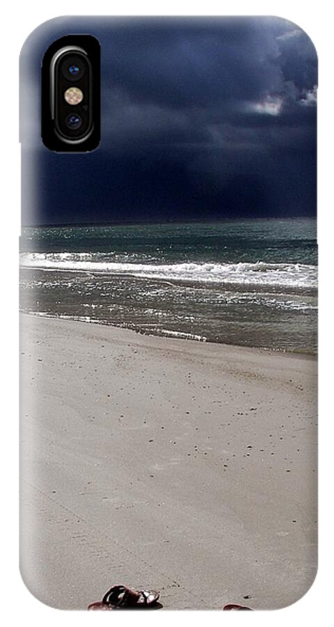 Topsail Island iPhone X Case featuring the photograph Time To Go by Karen Wiles