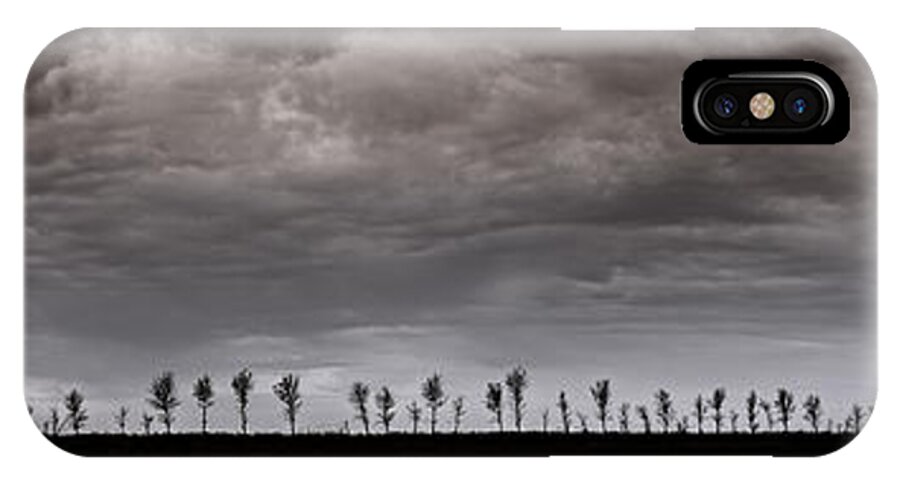 Panorama iPhone X Case featuring the photograph Together We Shall Stand by Sandra Parlow