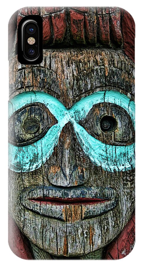Totem Pole iPhone X Case featuring the photograph Totem by Heather Applegate