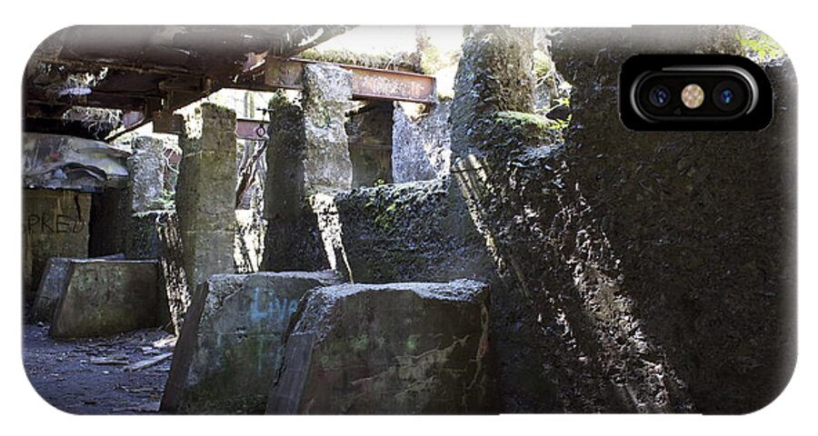 Treadwell Mine iPhone X Case featuring the photograph Treadwell Mine Interior by Cathy Mahnke