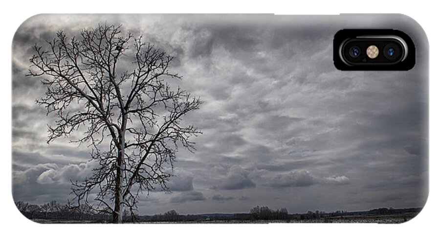 Lone Tree iPhone X Case featuring the photograph Ufo... by Dan Hefle