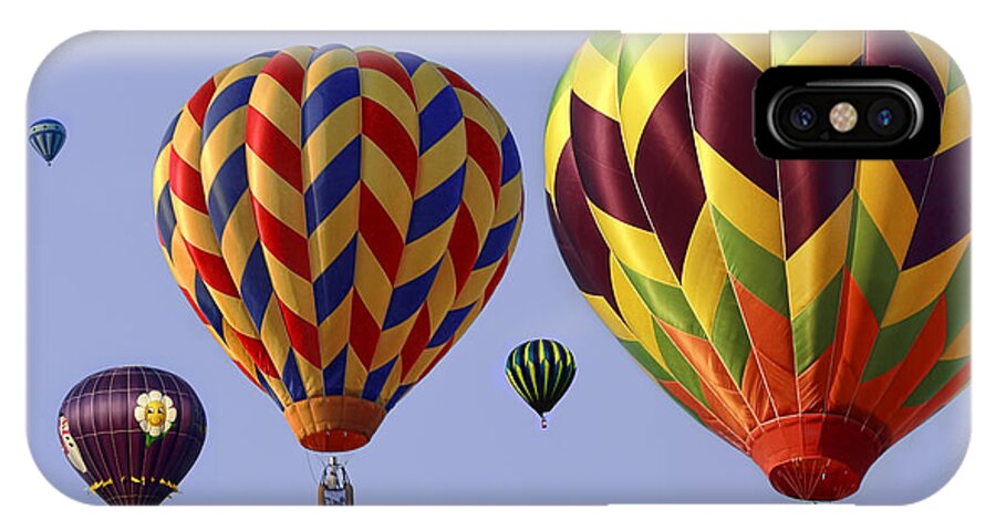 Transportation iPhone X Case featuring the photograph Up Up and Away by Marcia Colelli