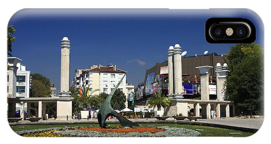 Garden iPhone X Case featuring the photograph Varna Bulgaria by Sally Weigand