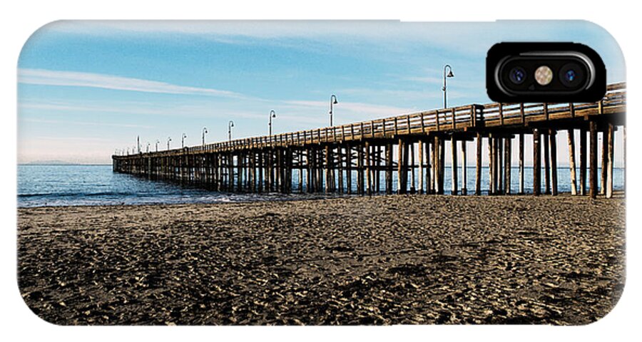 Ventura Beach Pier California iPhone X Case featuring the photograph Ventura Beach Pier by William Kimble