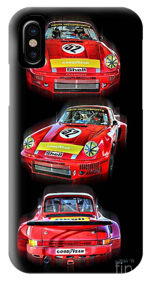 Porche iPhone X Case featuring the photograph Vintage 19 by Tom Griffithe