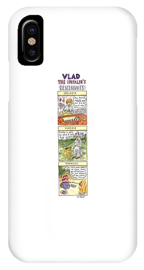 Vlad The Impaler's Descendants iPhone X Case