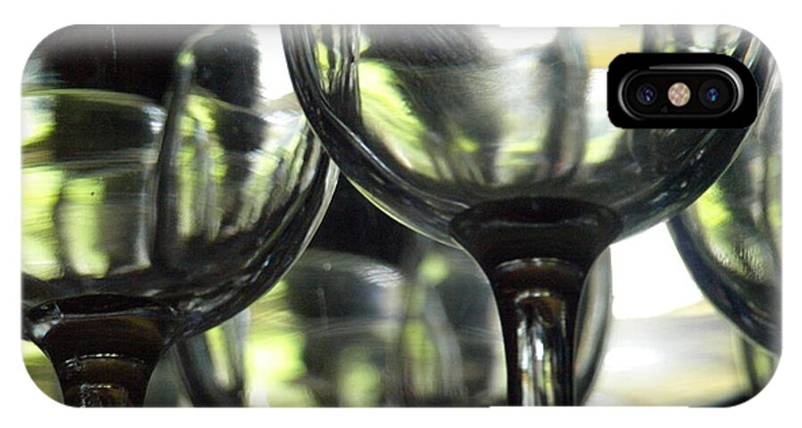 Wine iPhone X Case featuring the photograph Waiting for the Wine by Jeffrey Peterson