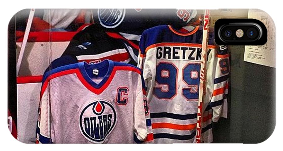 Wayne Gretzky Jersey in Bell Center in Montreal Hall of Fame Museum Art  Print by Klm Studioline - Fine Art America