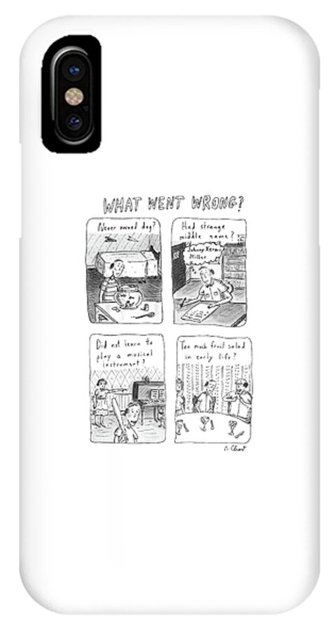 What Went Wrong? iPhone X Case