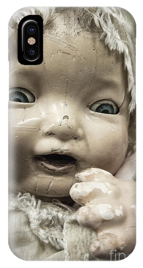 Antique iPhone X Case featuring the photograph Whispering by Margie Hurwich