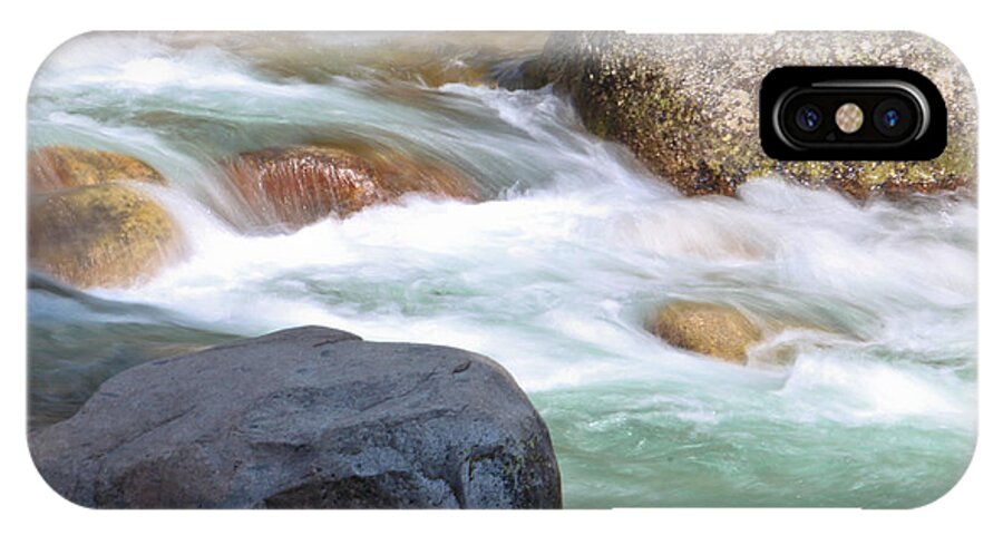 Sequoia National Park iPhone X Case featuring the photograph White Water by Heidi Smith