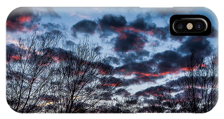 Fjm Multimedia iPhone X Case featuring the photograph Winter Sunrise 3 by Frank Mari