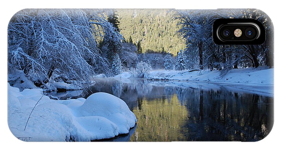  Yosemite. Snow. Reflections iPhone X Case featuring the photograph Winter Wonderland 2 by Richard Hinger