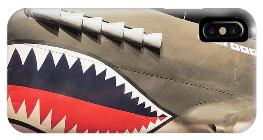 Wwii iPhone X Case featuring the photograph WWII Shark by Aaron Martens