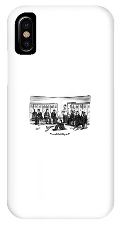 You Call That Wagner? iPhone X Case