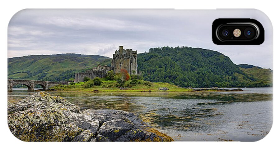 Eilean Donan Castle iPhone X Case featuring the photograph Eilean Donan Castle #2 by Chris Thaxter