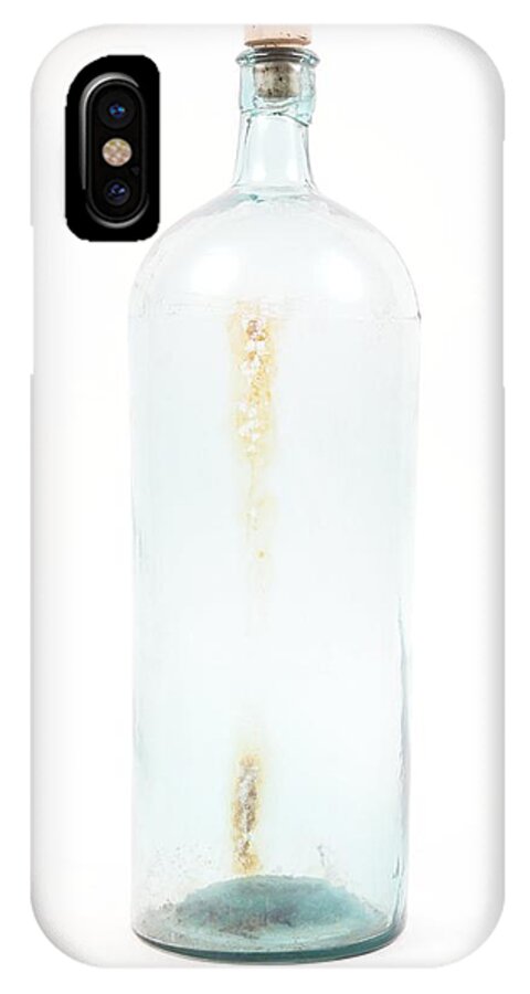 Bottle iPhone X Case featuring the photograph Antique Bottle #6 by Gregory Davies, Medinet Photographics