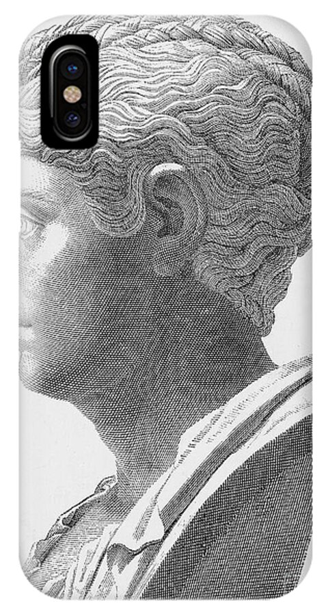 2nd Century iPhone X Case featuring the photograph Anna Galeria Faustina by Granger
