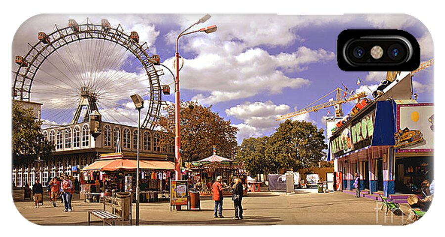 Vienna iPhone X Case featuring the photograph At the Prater - Vienna by Madeline Ellis