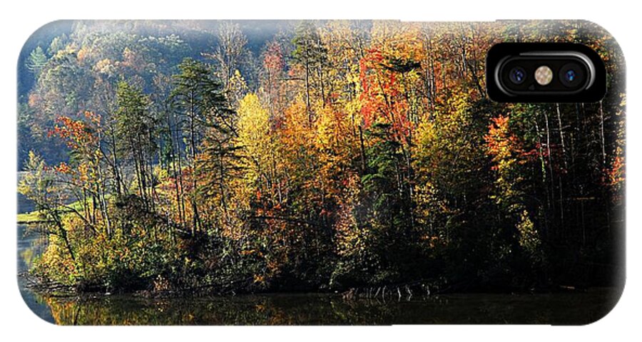 Jenny Wiley State Park iPhone X Case featuring the photograph Autumn at Jenny Wiley by Larry Ricker