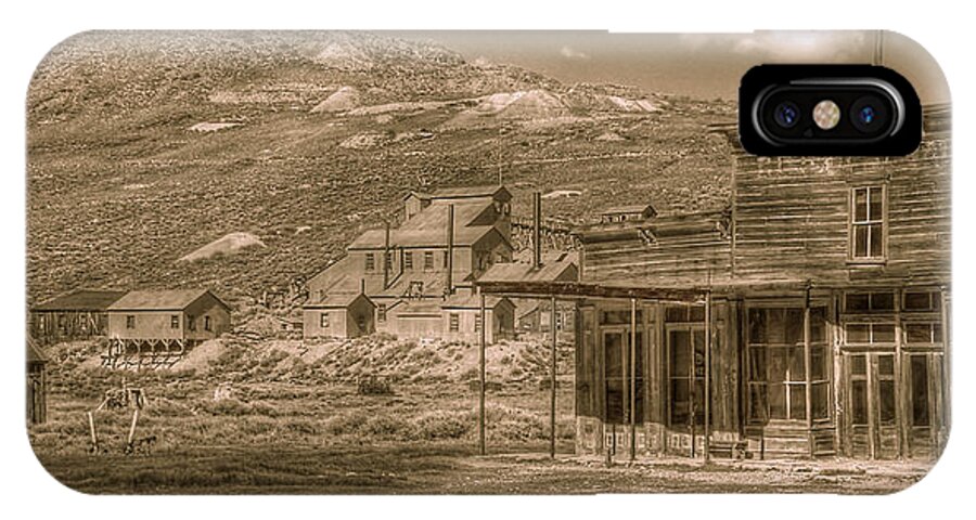 Bodie Ghost Town iPhone X Case featuring the photograph Bodie California Ghost Town by Scott McGuire