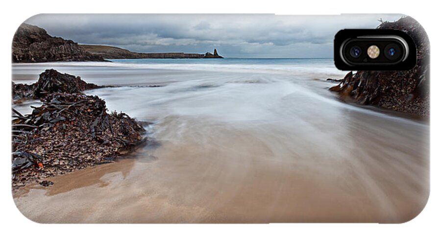 Broadhaven iPhone X Case featuring the photograph Broadhaven by B Cash