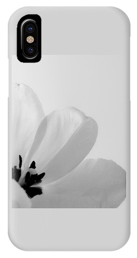 Tulip iPhone X Case featuring the photograph Idem by Julia Wilcox
