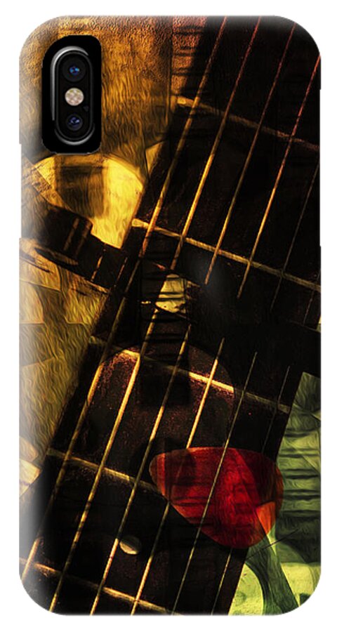 Music Is Life iPhone X Case featuring the photograph Music is Life by Bill Cannon