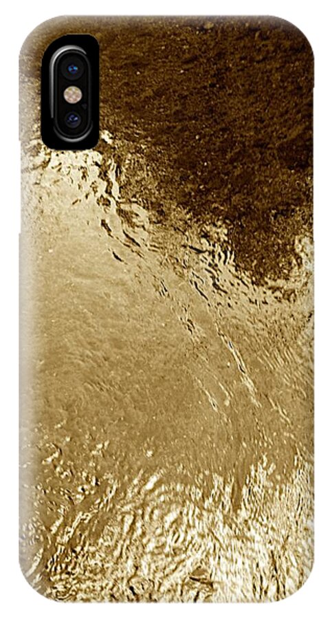 Carson City iPhone X Case featuring the photograph Rivers of Gold by Joseph Yarbrough