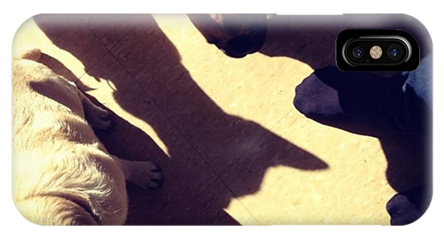  iPhone X Case featuring the photograph Running Around Work Barefoot Because My by Nena Alvarez