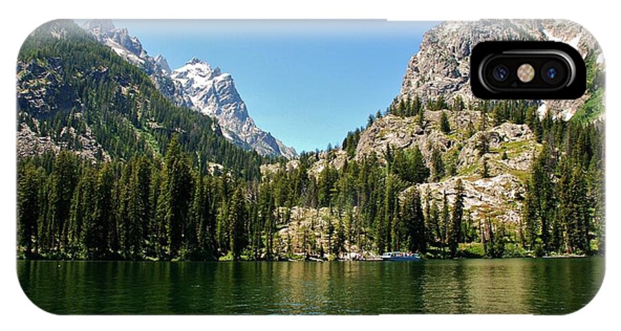 Jenny Lake iPhone X Case featuring the photograph Summer Day at Jenny Lake by Dany Lison