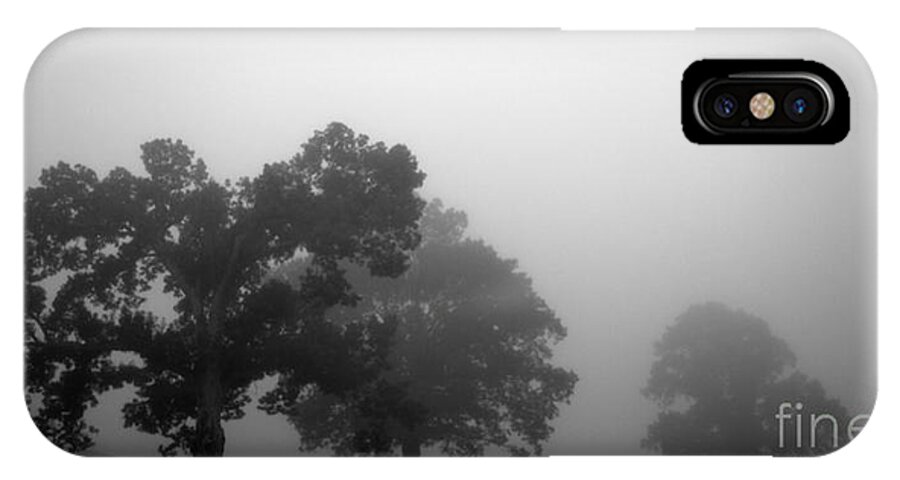 Fog iPhone X Case featuring the photograph Through Time by Amanda Barcon